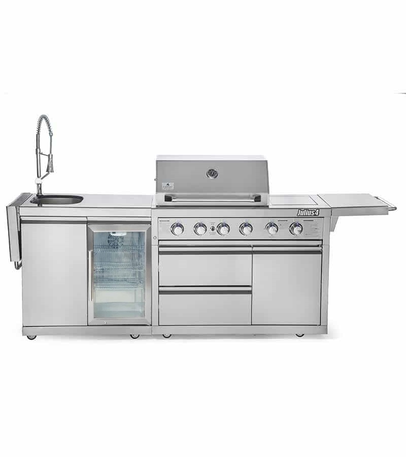 מטבח חוץ סיזר יוליוס – Caesar Julius 4 + Sink *מתצוגה*