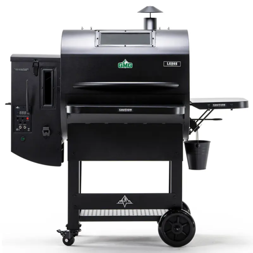 מעשנת פלט חשמלית לדג׳ (דלת שחורה) – 2.0 GMG LEDGE