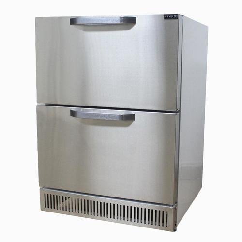 מקרר למטבח גינה 160 ל' 2 מגירות - HZ160 2D