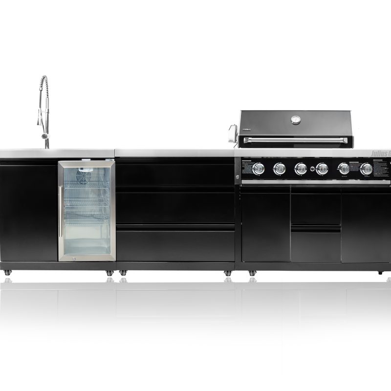 מטבח חוץ סיזר נירו – Caesar Niro 4 + Sink + Storage