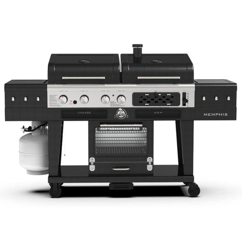 גריל גז+גריל פחם+מעשנה חשמלית פיטבוס – 2.0 PIT-BOSS MEMPHIS ULTIMATE