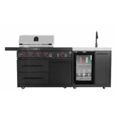 מטבח חוץ ז גרילס ספורטי שחור – Z GRILLS SPORTY BLACK 4