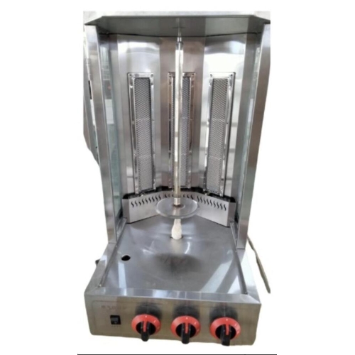 גלאון - מכשיר שאוורמה גז חצי מקצועי 3 מבערים