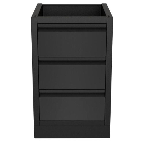 יחידת אחסון 3 מגירות למטבח חוץ זוראל - ZUREL