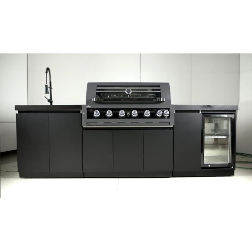 מטבח חוץ גוסטו טריפל – GUSTO Triple 6 + Sink + Fridge